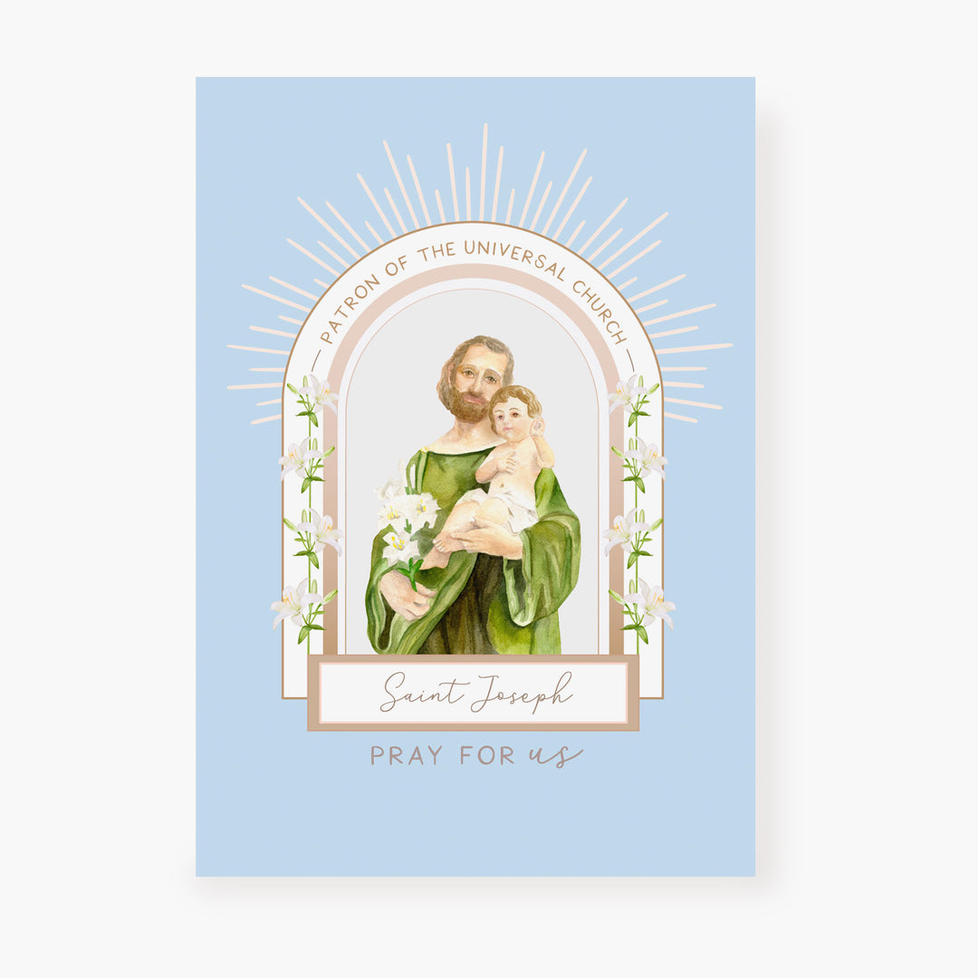 30 Day St. Joseph Novena prayer card