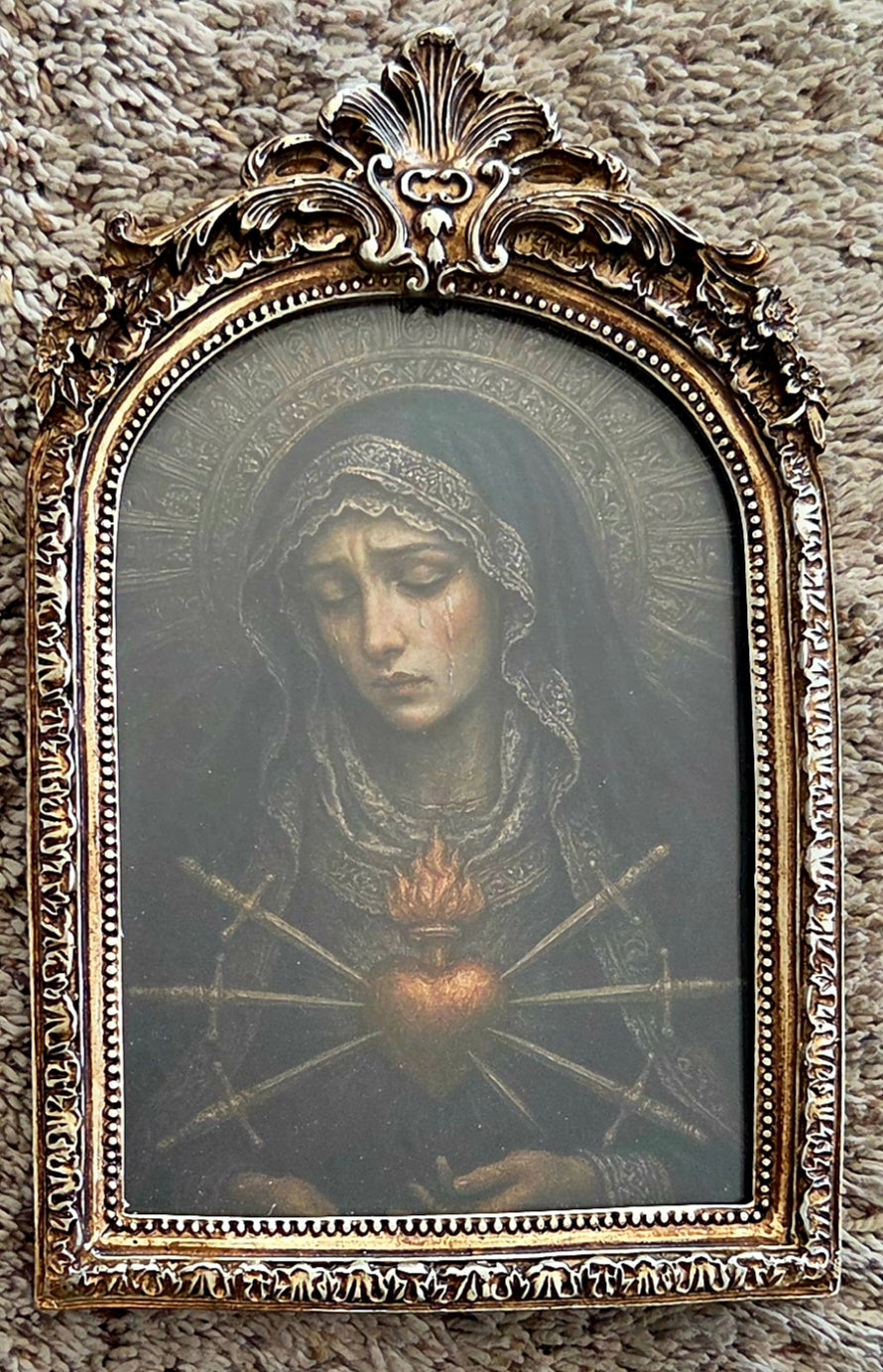 Our Lady of Sorrows (framed)