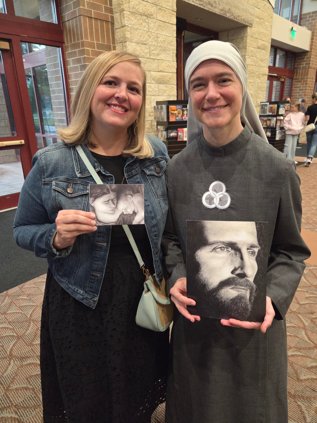 8x10 print of original drawing by Sr Solanus Casey Danda, SOLT (frame not included)