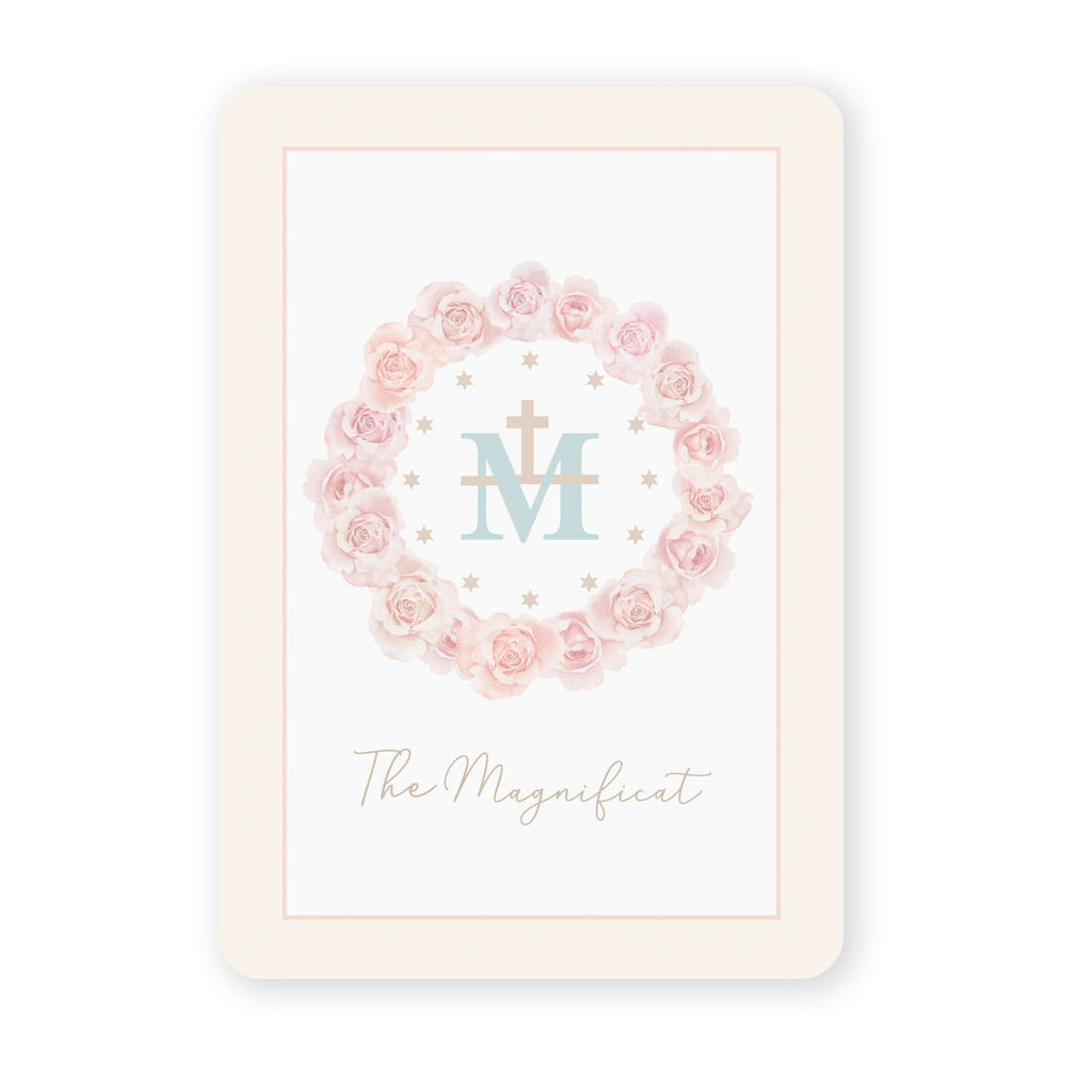 Magnificat prayer card