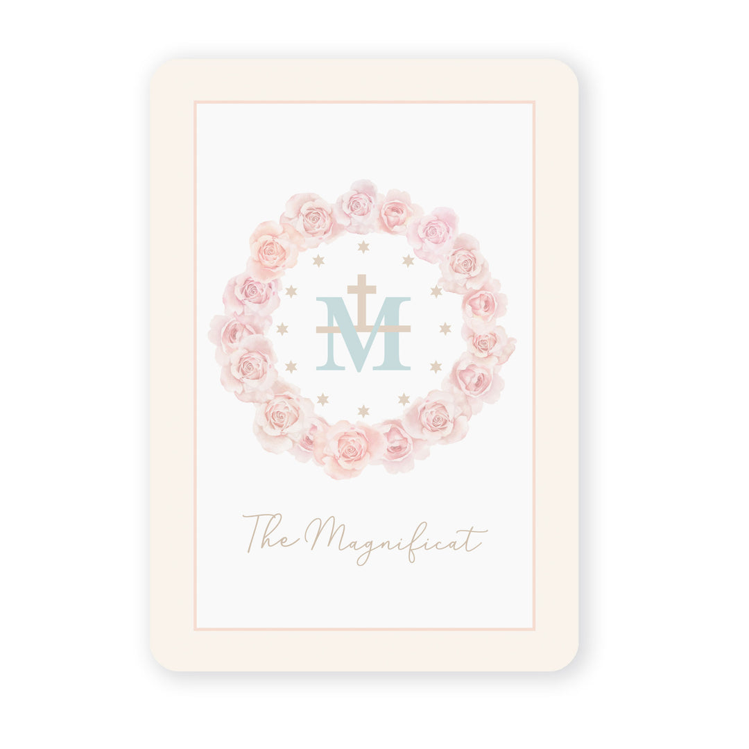 Magnificat prayer card
