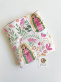 Our Lady of Guadalupe Velveteen Blanket (50 in x60 in size)
