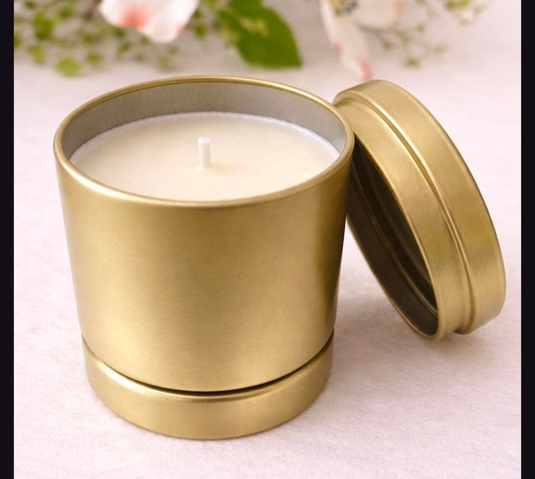 Arise Collective chrism-scented candle, 4 oz tin