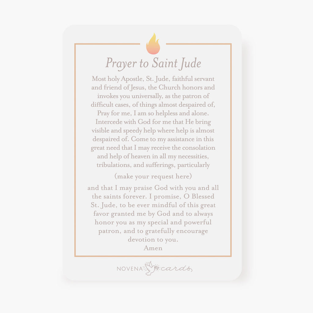 St. Jude prayer card