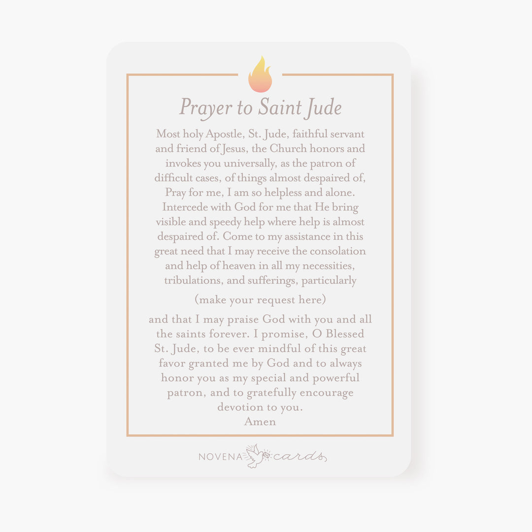 St. Jude prayer card