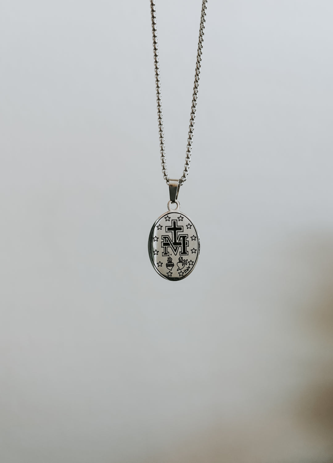 Men's Silver Miraculous Medal