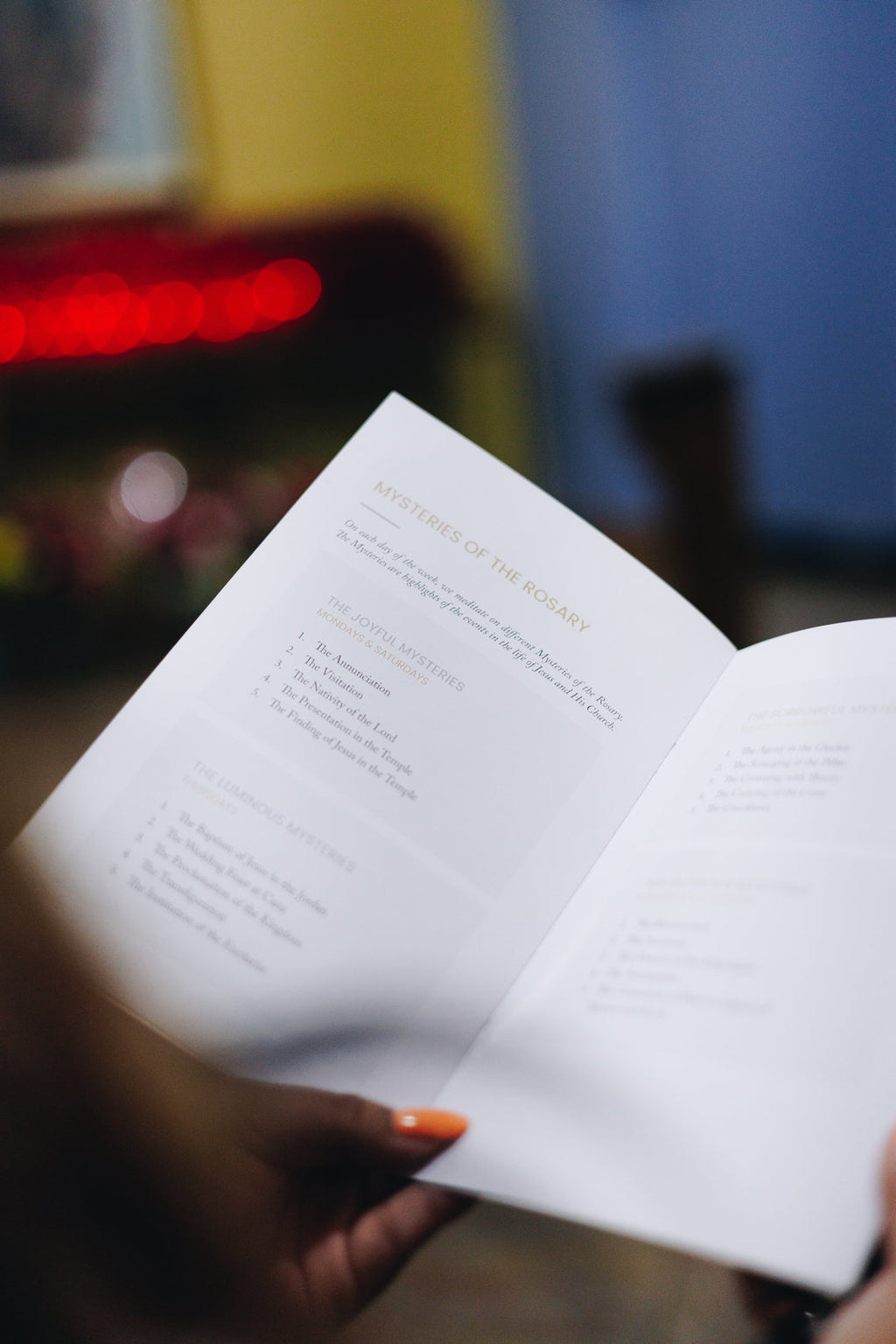 How to Pray the Rosary booklet