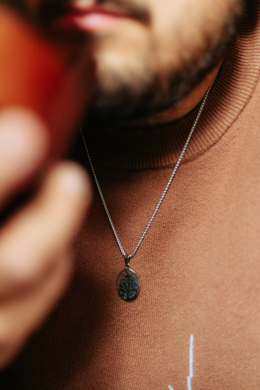 Men's Silver Miraculous Medal