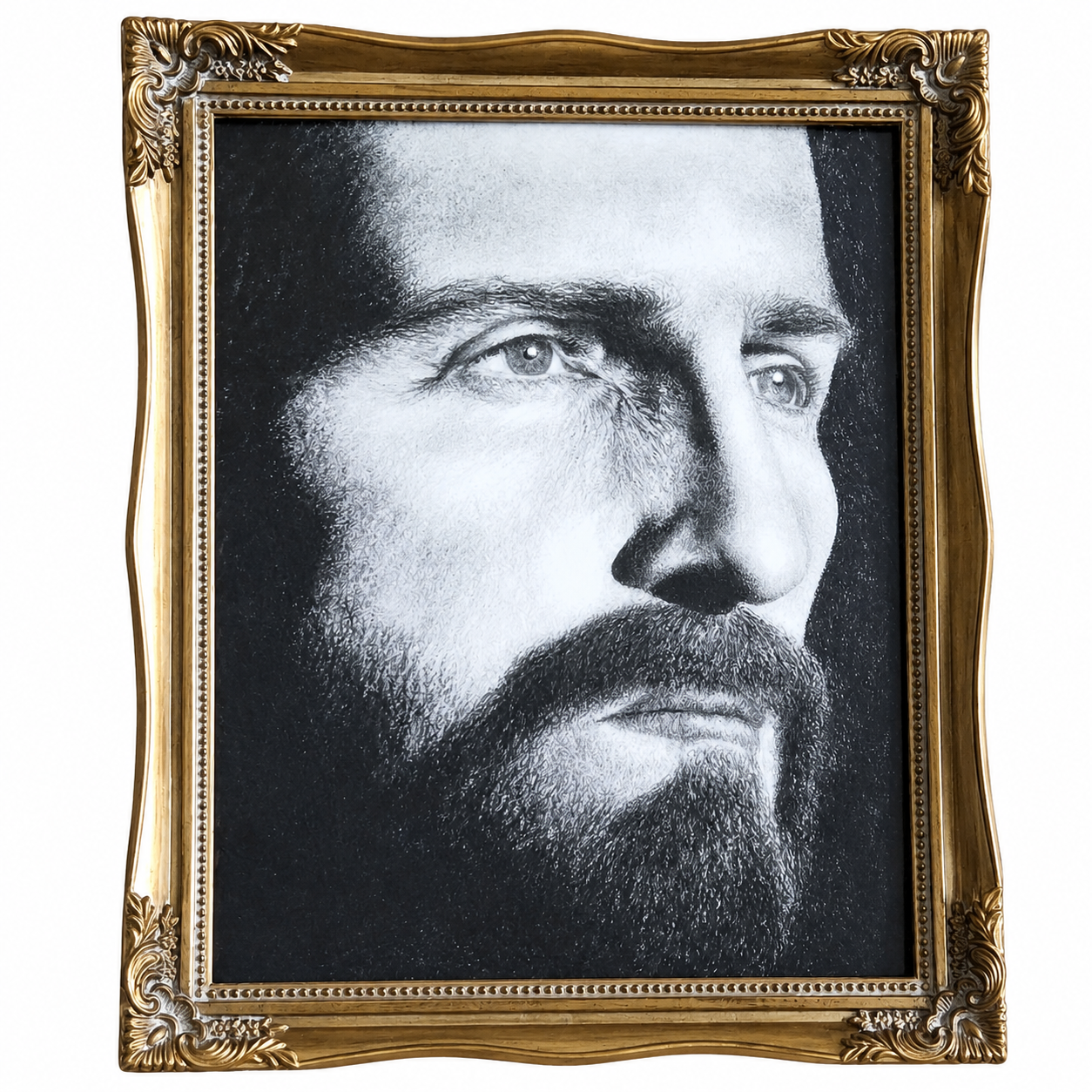 8x10 print of original drawing by Sr Solanus Casey Danda, SOLT (frame not included)