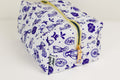Marian quilted bag (blue/white)
