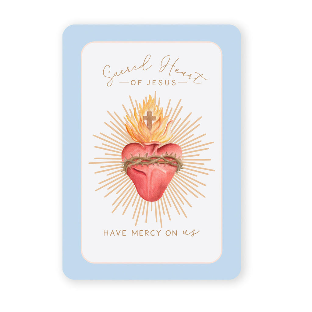 Sacred Heart of Jesus novena card
