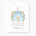 "I Prayed for you at Mass" Card | White
