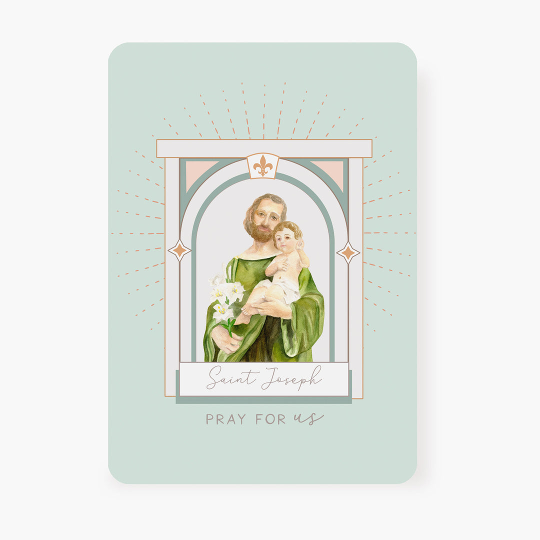 St. Joseph prayer card