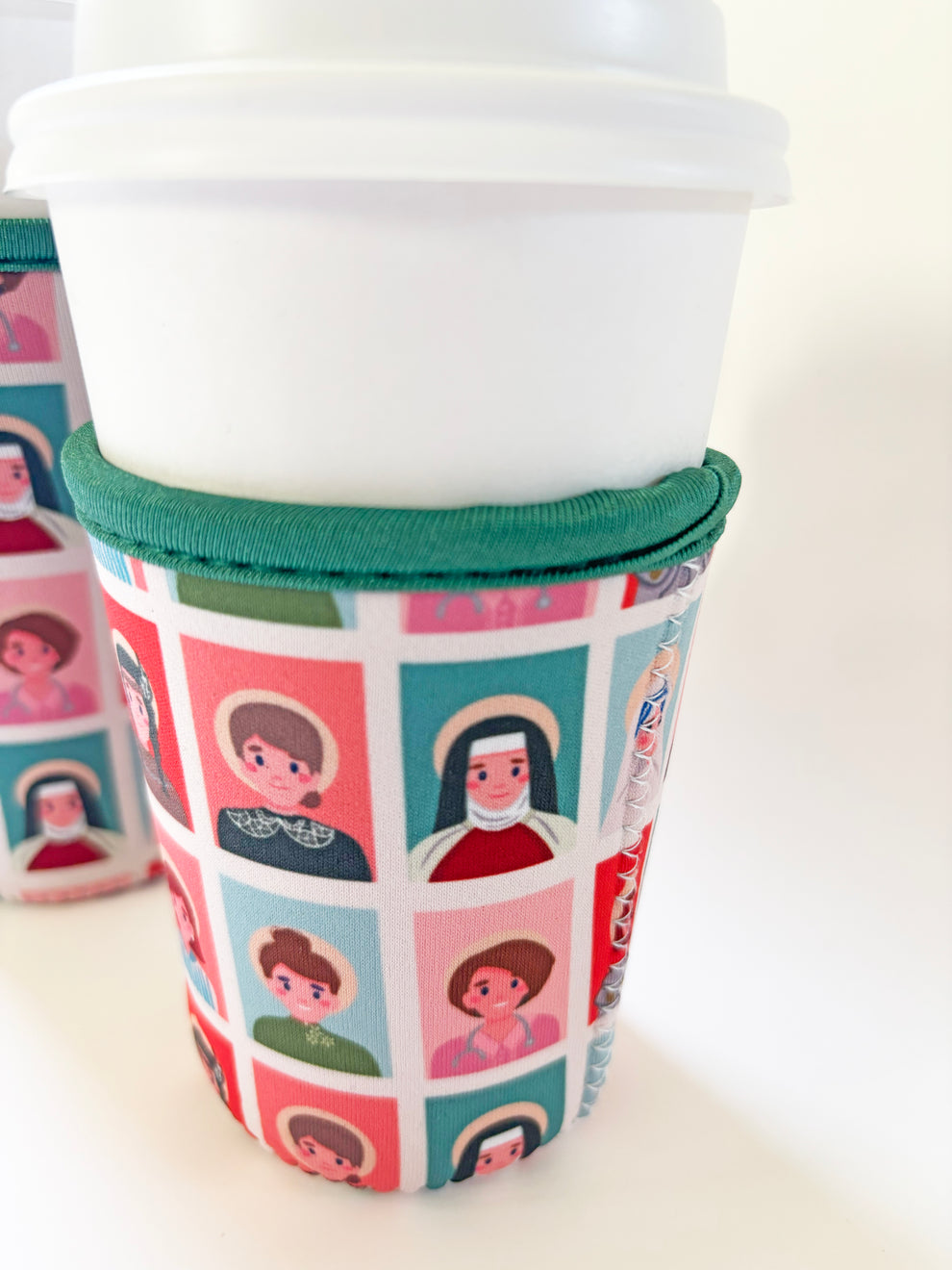 Women Saints drink sleeve for 16 oz cup
