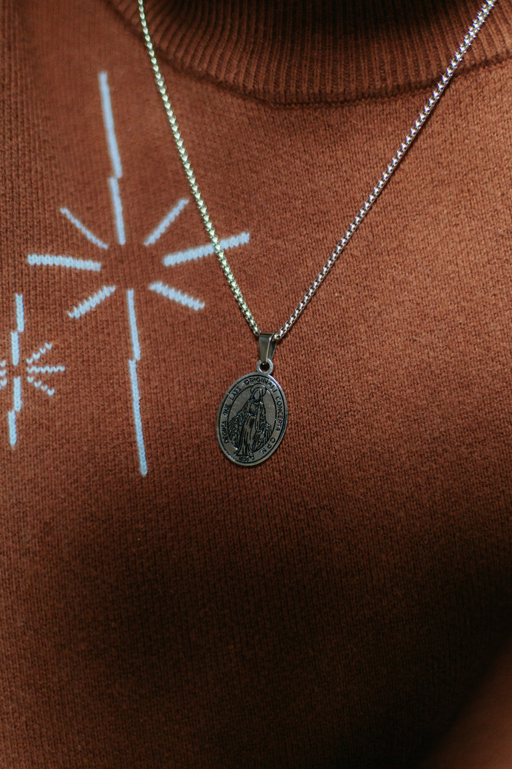 Men's Silver Miraculous Medal