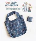 Our Lady of Lourdes reusable shopping bag