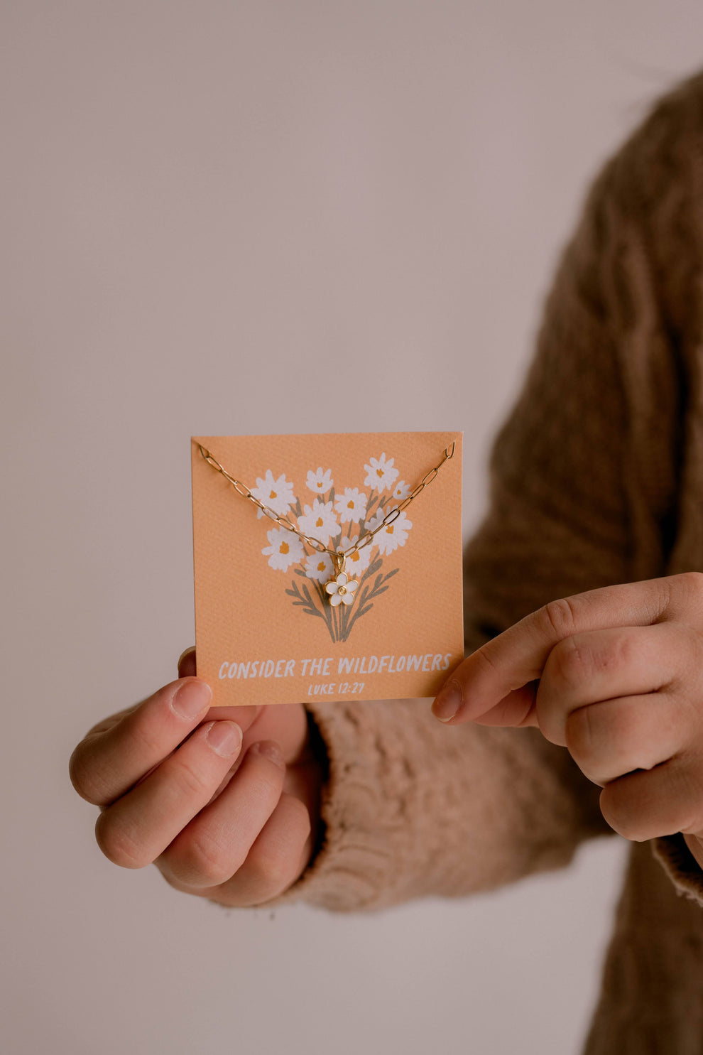 Consider the Wildflowers Necklace