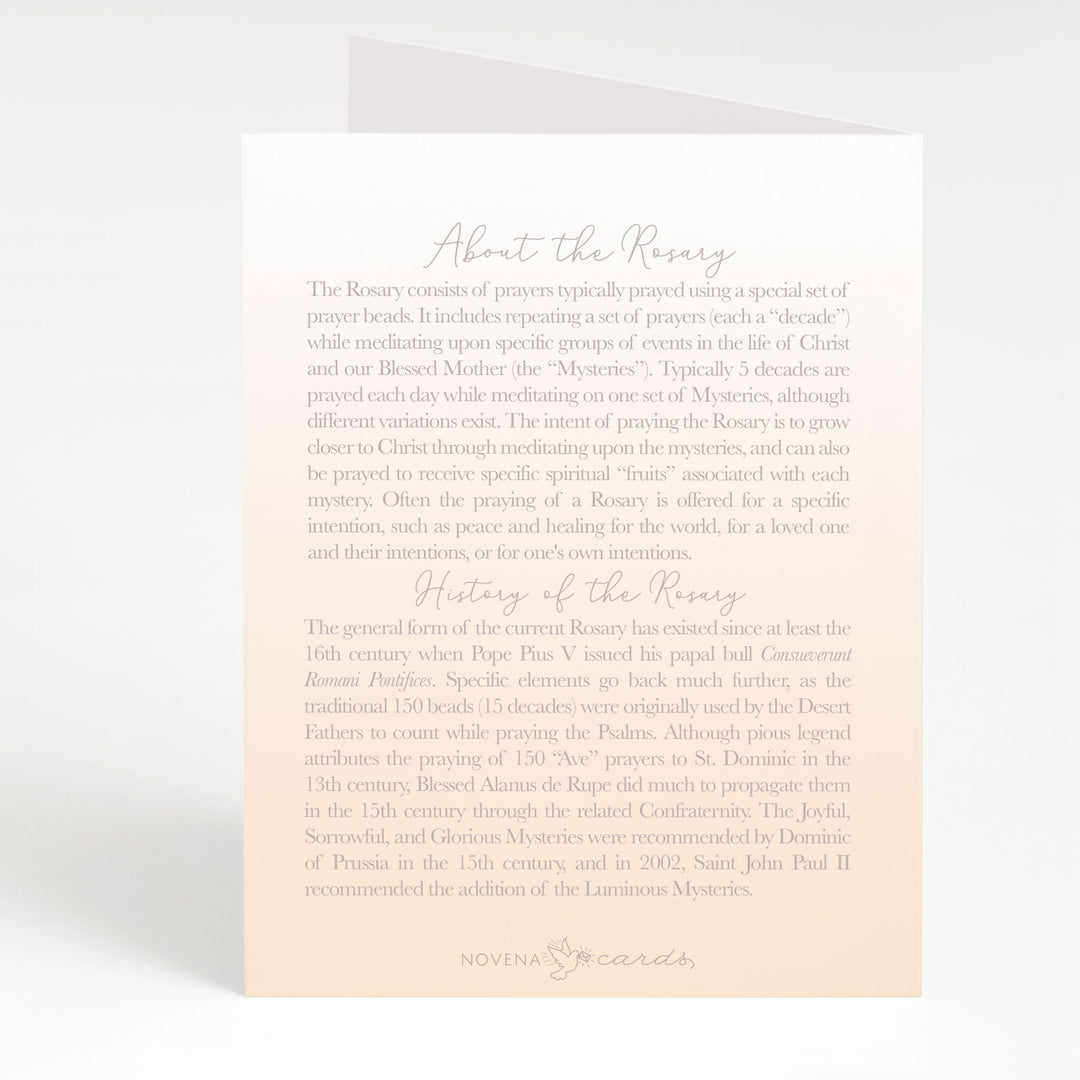 Rosary Card | Sacrament | Marriage