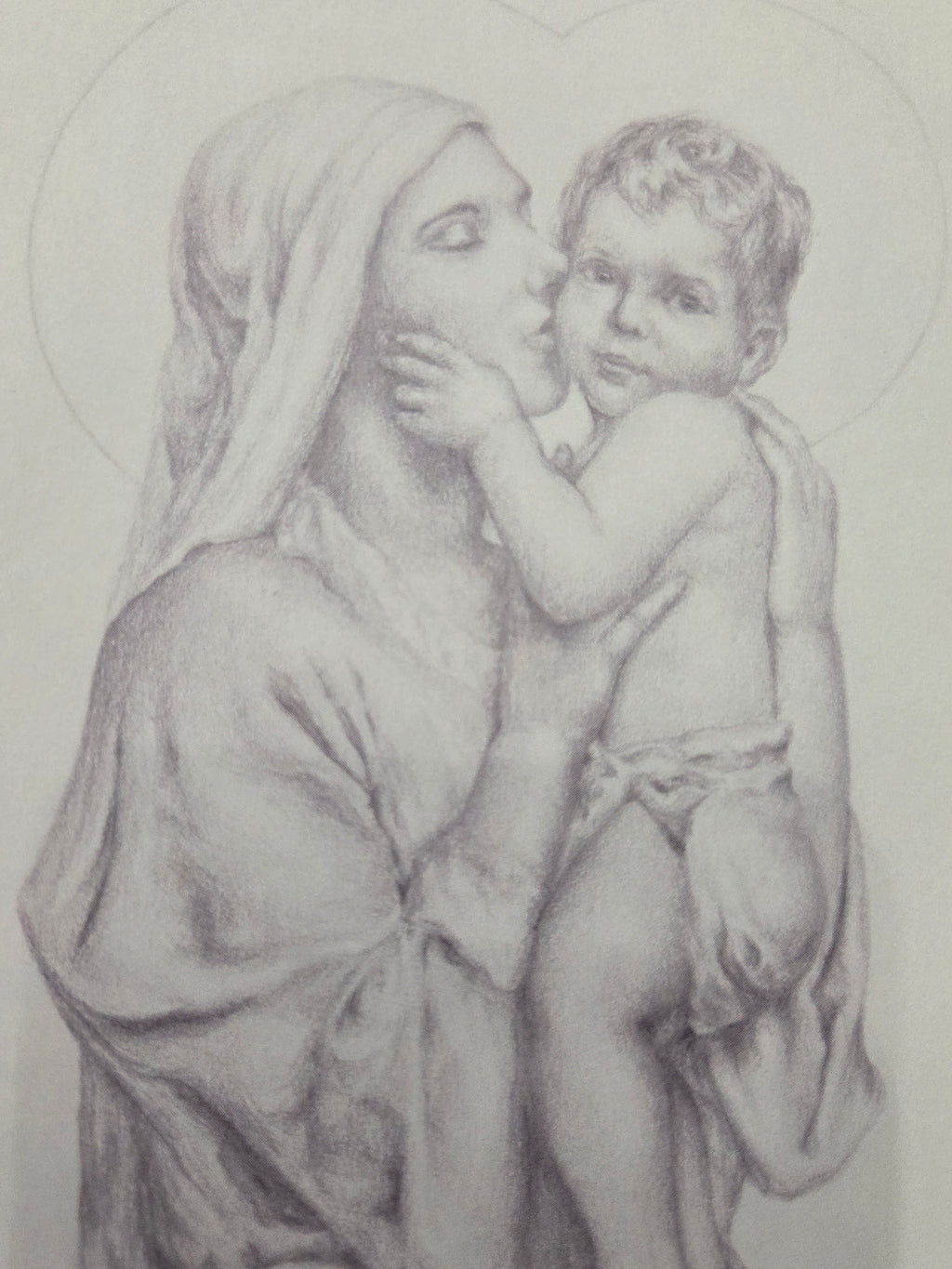 Individual greeting card and envelope by Sr Solanus Casey Danda, SOLT