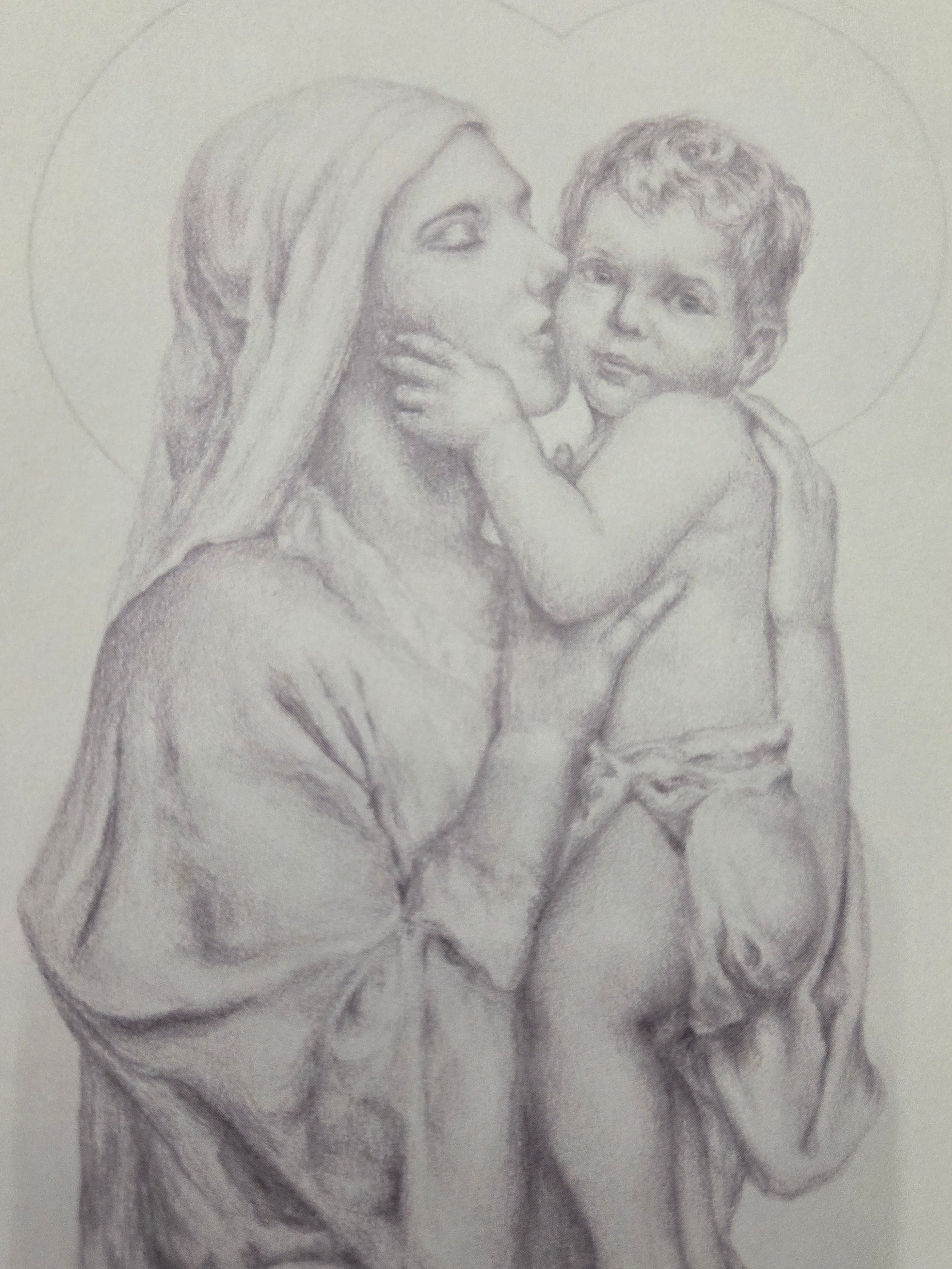 Individual greeting card and envelope by Sr Solanus Casey Danda, SOLT