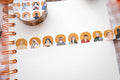 Catholic saints washi tape, single roll