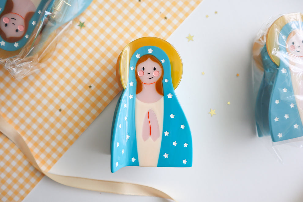 Our Lady Star of the Sea hair clip