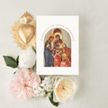 Wedding at Cana, Catholic Wedding Greeting Card (blank inside)