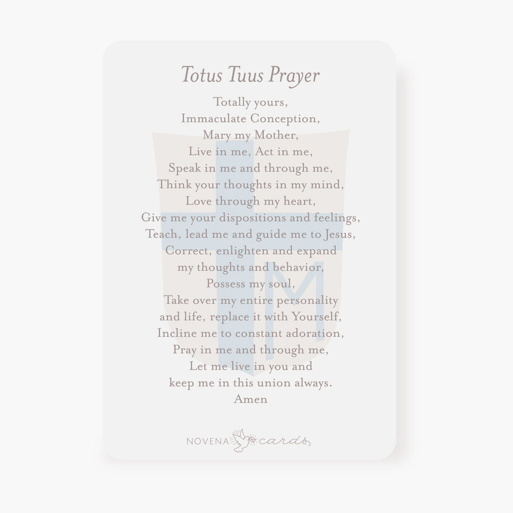 Saint John Paul II prayer card