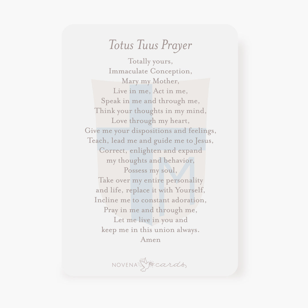 Saint John Paul II prayer card