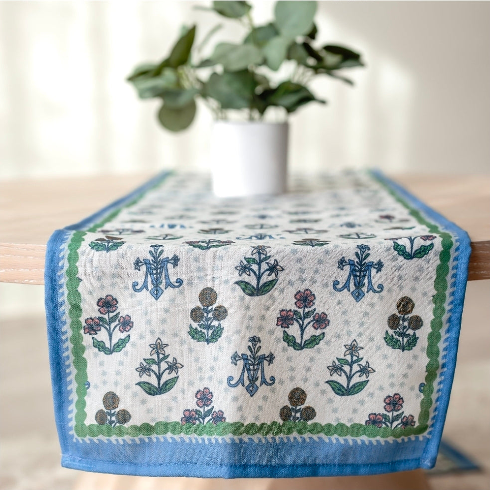 Marian table runner set of 2