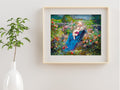 Our Lady Among the Flowers, 5x7 (Print only)