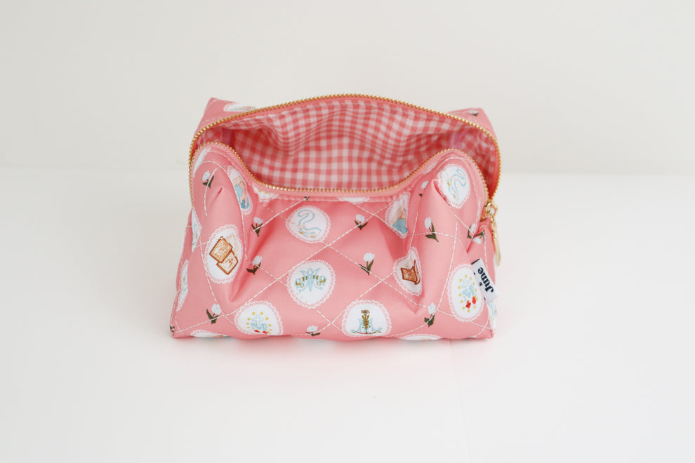 Marian quilted bag (pink)