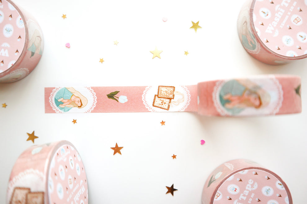 Marian pink washi tape