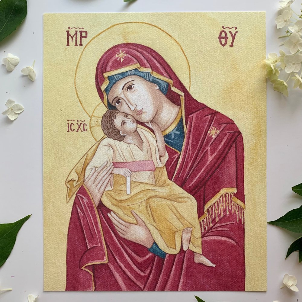 Theotokos 5x7 Print