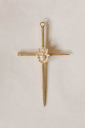 6.5" × 4.5" small sacred heart cross
