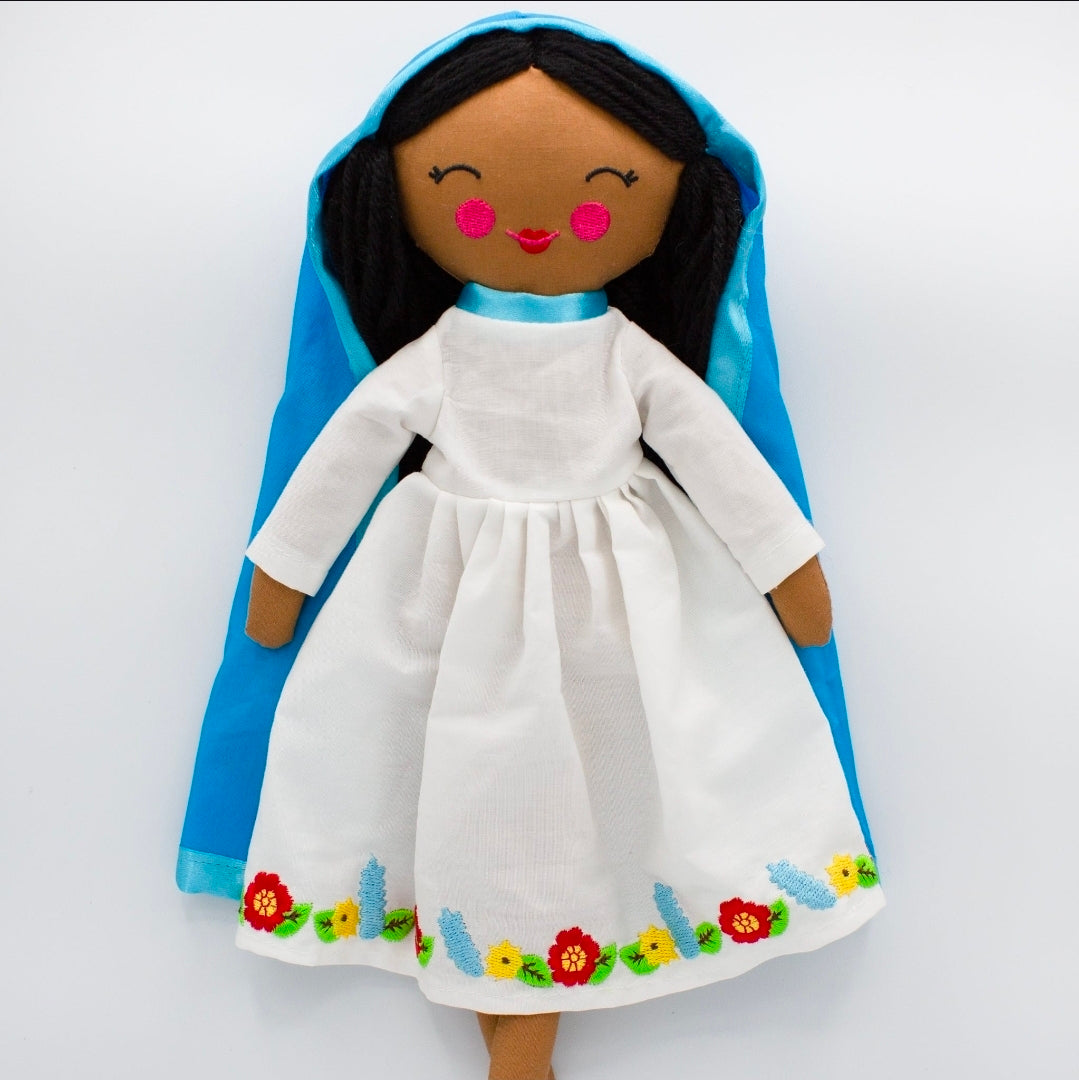 Our Lady of Kibeho rag doll, 12 inches
