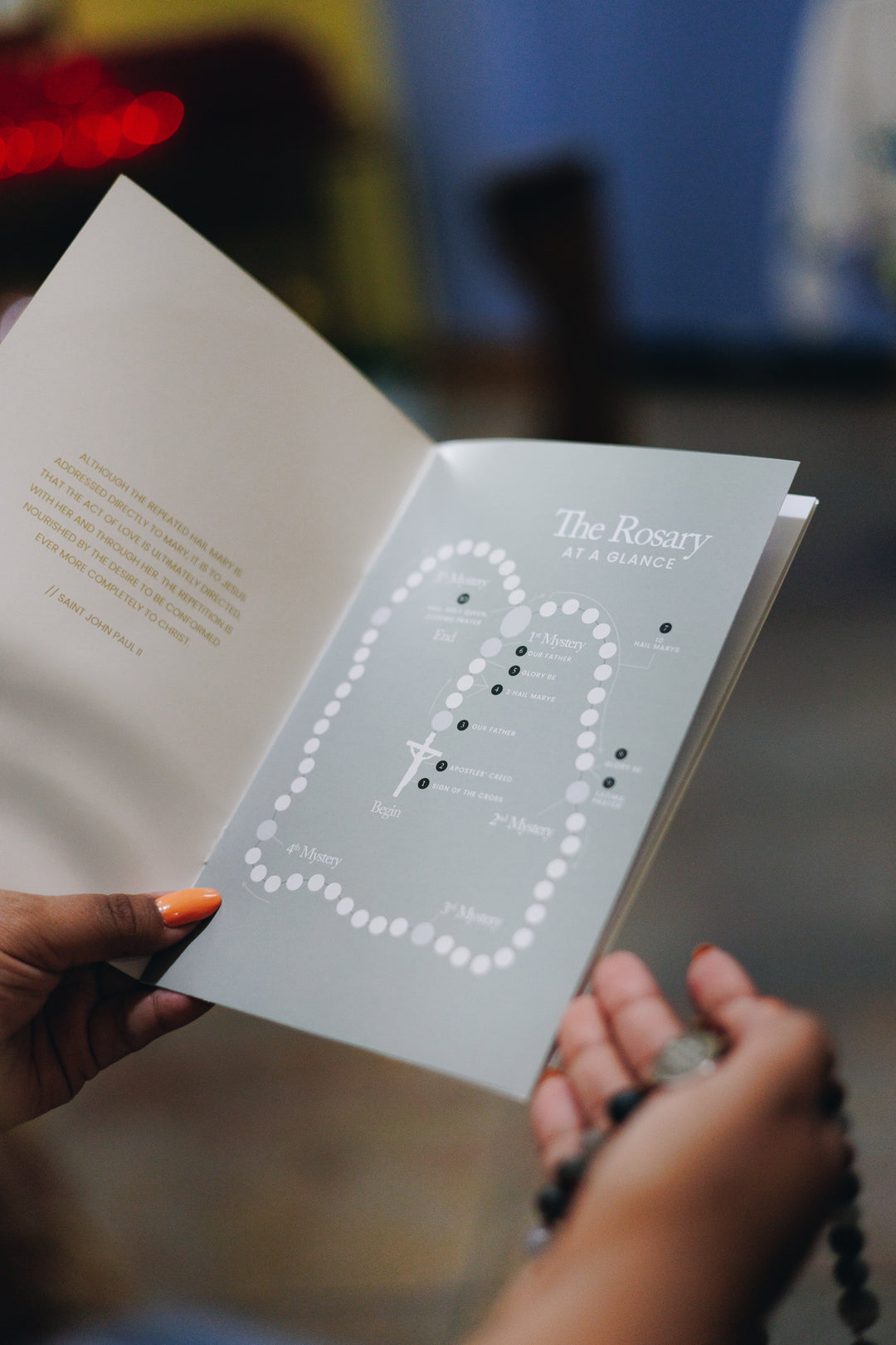 How to Pray the Rosary booklet