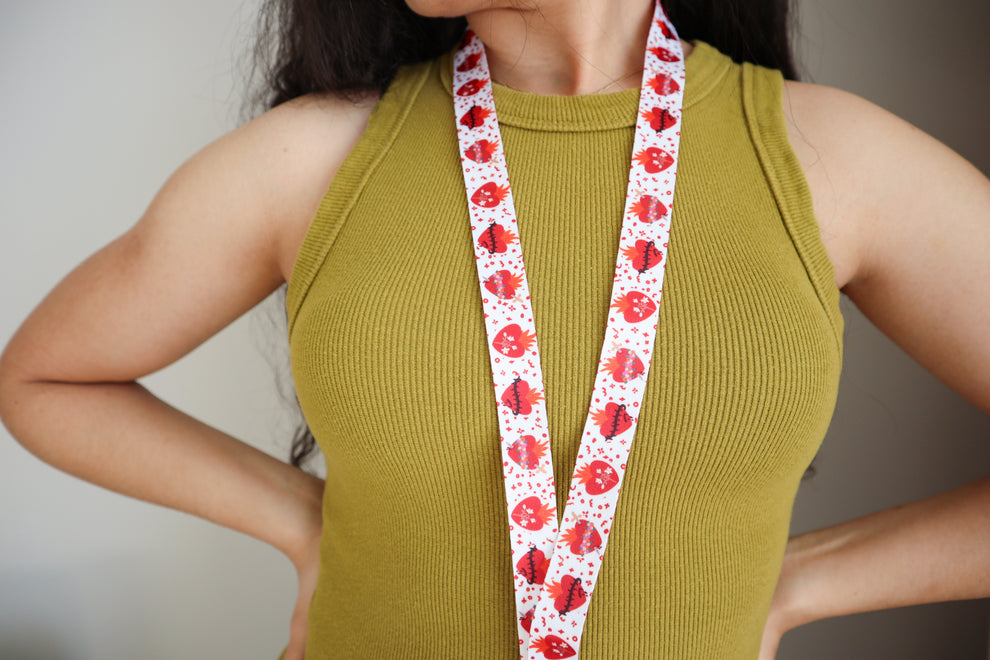 Holy Hearts lanyard