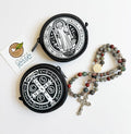 St. Benedict Medal Rosary Pouch